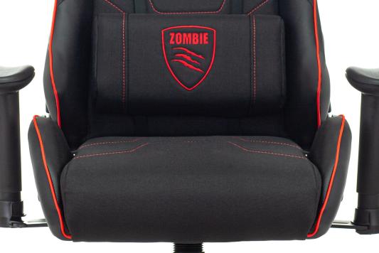 Кресло игровое Zombie Thunder 1 чёрный с красным