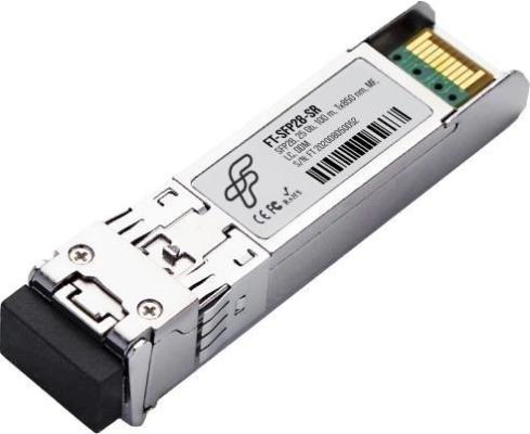 Модуль оптический Future Technologies FT-SFP28-SR Модуль оптический FT-SFP28-SR (25Gb,100m, Tx850nm, MM, LC, DDM)
