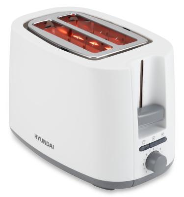 Тостер Hyundai HYT-2301 белый серый