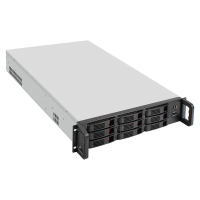 Серверная платформа ExeGate Pro 2U650-HS09 <RM 19", высота 2U, глубина 650, Redundant БП 2x800W, 9xHotSwap, 2*USB>