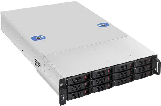 Серверная платформа ExeGate Pro 2U660-HS12 <RM 19", высота 2U, глубина 660, Redundant БП 2x1000W, 12xHotSwap>