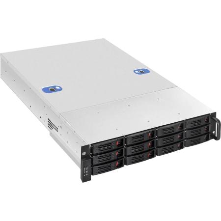 Серверная платформа ExeGate Pro 2U660-HS12 <RM 19", высота 2U, глубина 660, Redundant БП 2x800W, 12xHotSwap>