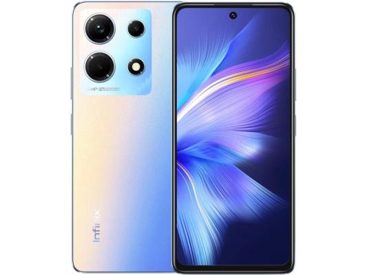 Смартфон Infinix X6833B Note 30 128Gb 8Gb голубой моноблок 3G 4G 2Sim 6.78" 1080x2460 Android 13 64Mpix 802.11 a/b/g/n/ac NFC GPS GSM900/1800 GSM1900 TouchSc FM microSD max2048Gb