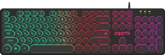 Клавиатура Defender Ozoth GK-106 Black USB