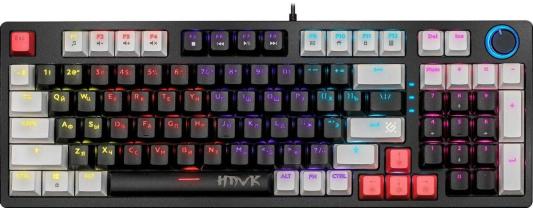 Клавиатура Defender Hawk GK-418 Black-White USB