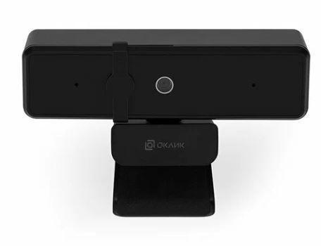 Камера Web Оклик OK-C35 черный 4Mpix (2560x1440) USB2.0 с микрофоном