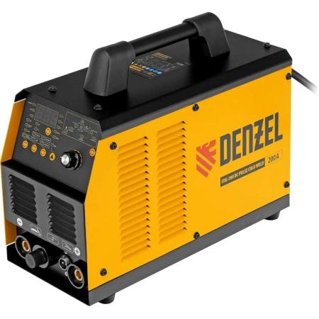 Аппарат инвертор. аргонодуговой сварки ITIG-200 DС Pulse Cold Weld, 200 А, ПВ 60%// Denzel