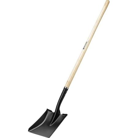 Лопата совковая, 230х285х1500 мм, деревянный лакированный черенок, LUXE// Palisad