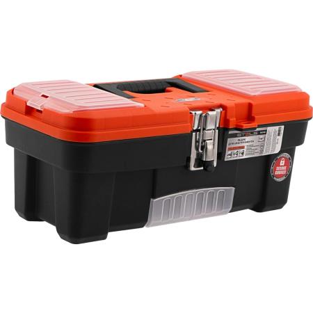 Ящик для инструмента с мет. замками 16", 410х210x175 мм Россия// Stels