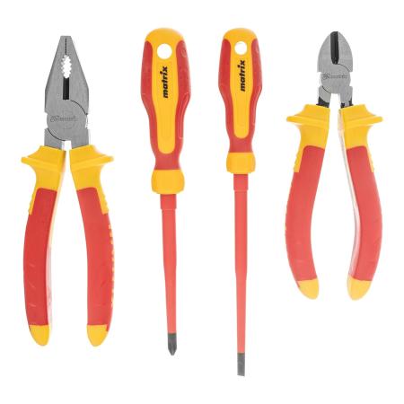 Набор диэлектрического инструмента, 4 предмета// Matrix