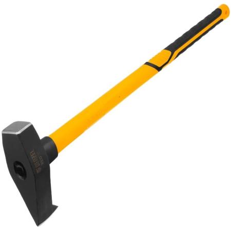 Колун-кувалда 3000 г, кованая, фибергласовая  рукоятка c TPR покрытием, 880 мм // Denzel