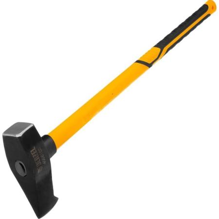 Колун-кувалда 4000 г, кованая, фибергласовая  рукоятка c TPR покрытием, 880 мм // Denzel