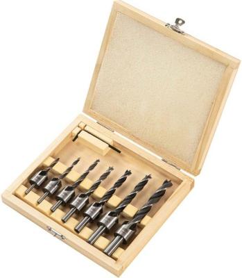 Набор сверл зенкеров по дереву, 3-10 мм, 7 шт // Denzel