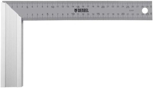 Угольник Denzel 30 см нержавеющая сталь