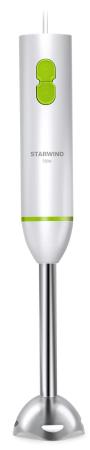Блендер погружной StarWind SBP1113 750Вт белый зелёный
