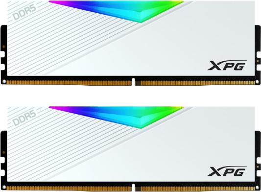 Оперативная память для компьютера A-Data XPG Lancer RGB DIMM 32Gb DDR5 6000 MHz AX5U6000C3016G-DCLARWH