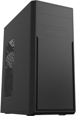 Корпус c блоком питания 500 Ватт/ Case Foxline FL-302-FZ500R ATX case, black, w/PSU 500W 12cm, w/2xUSB2.0, w/pwr cord, w/o FAN