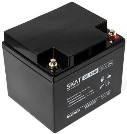 (2538) Бастион SKAT SB 1240 АКБ СК 12В/40 Ач/F1/Срок службы — 6 лет