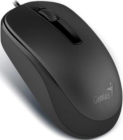 Мышь DX-120, USB, G5, чёрная (black, optical 1000dpi, подходит под обе руки) new package