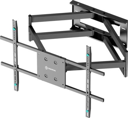 ONKRON кронштейн для телевизора 42"-110" наклонно-поворотный, черный M8L