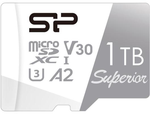 Флеш карта microSDXC 1Tb Class10 Silicon Power SP001TBSTXDA2V20 Superior w/o adapter