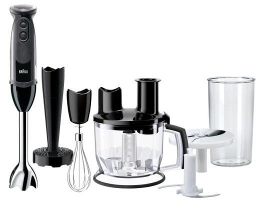 Блендер погружной Braun MQ5277BK 1000Вт чёрный