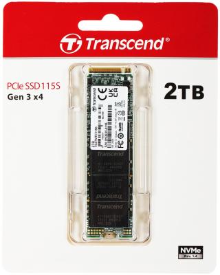 SSD накопитель Transcend 115S 2 Tb PCI-E 3.0 x4
