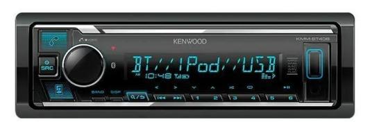 Автомагнитола Kenwood KMM-BT408 1DIN 4x50Вт