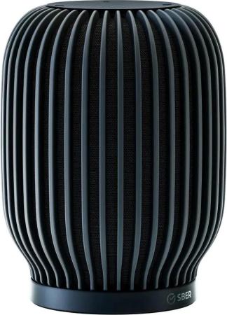 Умная колонка Sber Boom SBDV-00090 Салют черный 40W 1.0 BT/Wi-Fi (SBDV-00090A)