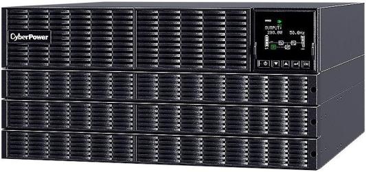 Источник бесперебойного питания/ UPS CyberPower OLS10KERT5U Online 10000VA/10000W USB/RS-232/Dry/EPO/SNMP/CloudCard/(4 IEC С13, 4 IECC19, terminal block)/bat.detect./МВ