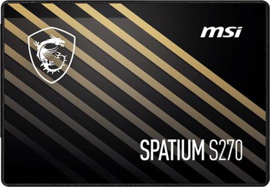 SSD накопитель MSI SPATIUM S270 480 Gb SATA-III