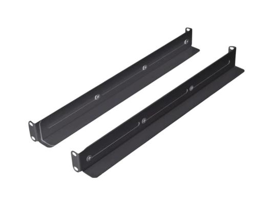 Направляющие универсальные усиленные 2U, регулируемые 750-1080 мм, черные 2U, регулируемые 750-1080 мм, черные
