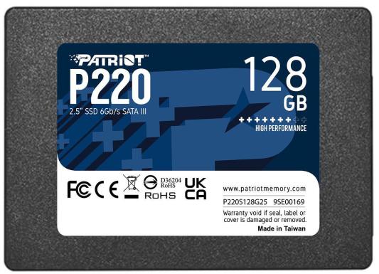 SSD накопитель Patriot P220 128 Gb SATA-III