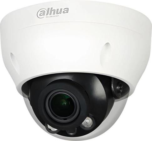 DAHUA Купольная IP-видеокамера4Мп; 1/3” CMOS; моторизованный объектив 2.8~12мм; механический ИК-фильтр; WDR(120дБ); чувствительность 0.03лк@F1.7; сжатие: H.265+, H.265, H.264+, H.264, MJPEG; 2 потока