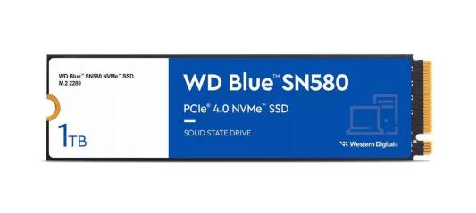 SSD накопитель Western Digital Blue SN580 1 Tb PCI-E 4.0 х4