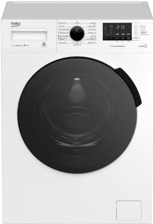 Стиральная машина Beko WSPE7612W, с фронтальной загрузкой, с паром, 7кг, 1200об/мин, инверторная