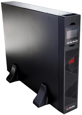 ИБП Ермак Онлайн стоечный 2U, 2000 ВА/2000 Вт, 8xIEC C13, EPO, USB, RS-232, 6x9Ач, ШхГхВ 440х600х86.5мм., вес 24.5кг.