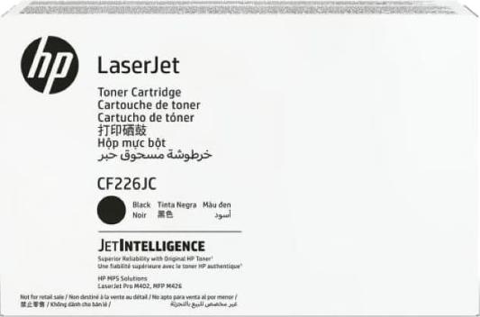 Тонер-картридж/ HP CF226JC Black Contract Original LaserJet Toner Cartridge