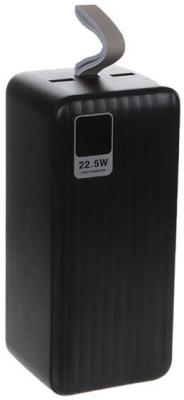 Perfeo Powerbank WATERFALL 50000 mAh/LED дисплей/PD + QC 3.0/Type-C/2 USB/Выход: 5A, max 22.5W/Black (PF_D0186)