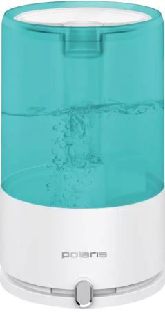Увлажнитель воздуха Polaris PUH 7605 TF 25Вт (ультразвуковой) белый/бирюзовый