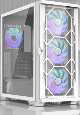 Корпус E-ATX Zalman Z10 Duo Без БП белый