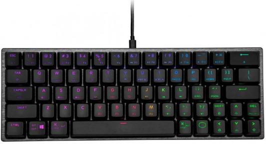 Игровая клавиатура/ Cooler Master Keyboard SK620/Black/TTC Low Brown/RU