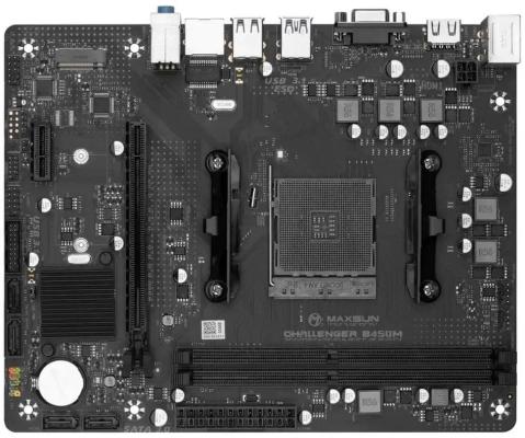 Материнская плата Maxsun MS-Challenger B450M B450