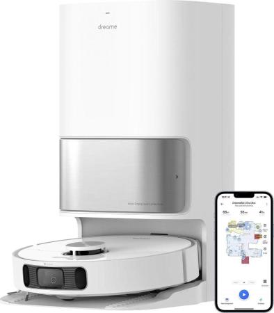 Робот-пылесос DREAME L10s Ultra, 75Вт, белый [rls6ladc]