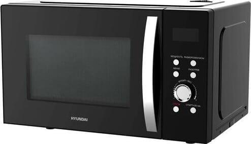 Микроволновая печь Hyundai HYM-D2078, 800Вт, 23л, черный /серебристый