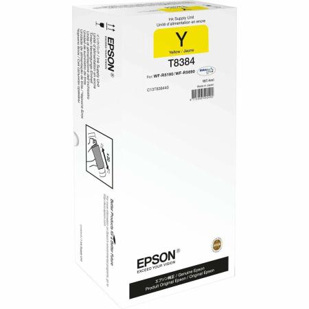 Контейнер EPSON T8384 желтый повышенной емкости для WF-R5190DTW/5690DTWF