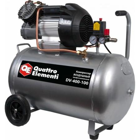 QUATTRO ELEMENTI Компрессор поршневой масляный DV-400-100 771-718