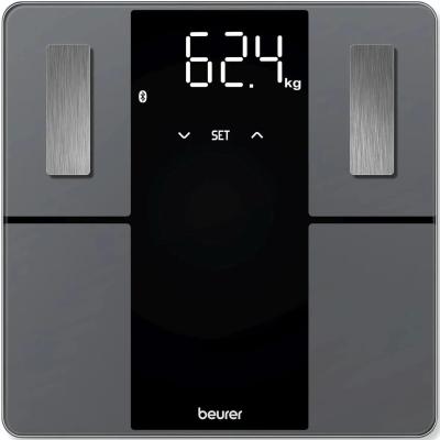 Весы напольные электронные Beurer BF 500 Super Black Edition макс.180кг черный