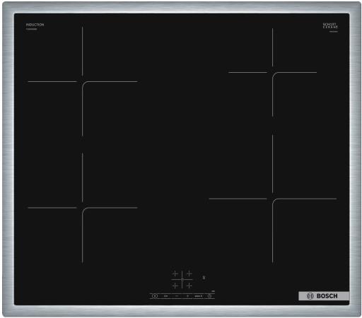 Варочная панель индукционная Bosch PUE64KBB5E черный