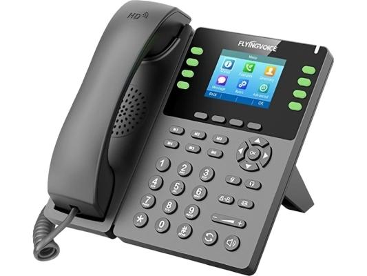 Телефон IP Flyingvoice P23GW серый (упак.:1шт)